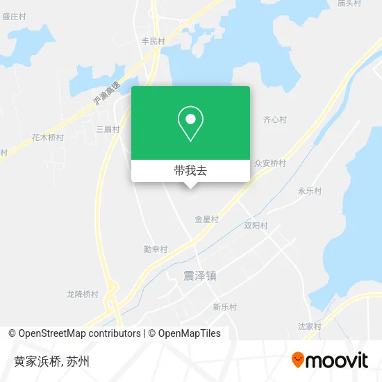 黄家浜桥地图