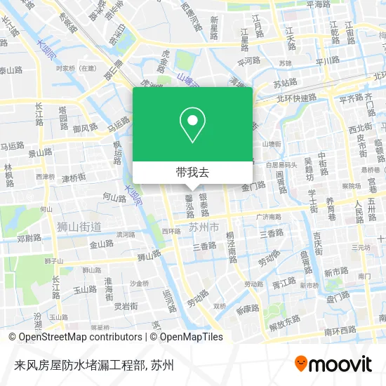来风房屋防水堵漏工程部地图