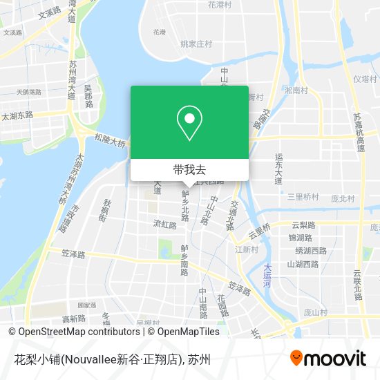 花梨小铺(Nouvallee新谷·正翔店)地图