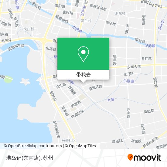 港岛记(东南店)地图