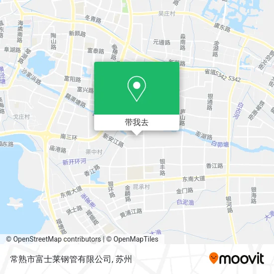 常熟市富士莱钢管有限公司地图