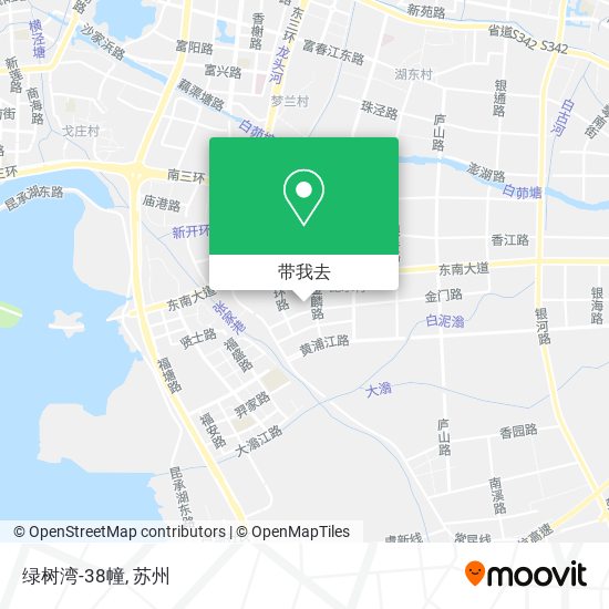 绿树湾-38幢地图