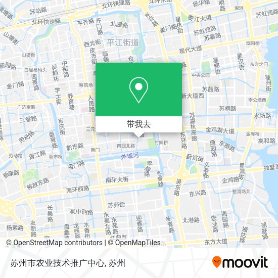 苏州市农业技术推广中心地图