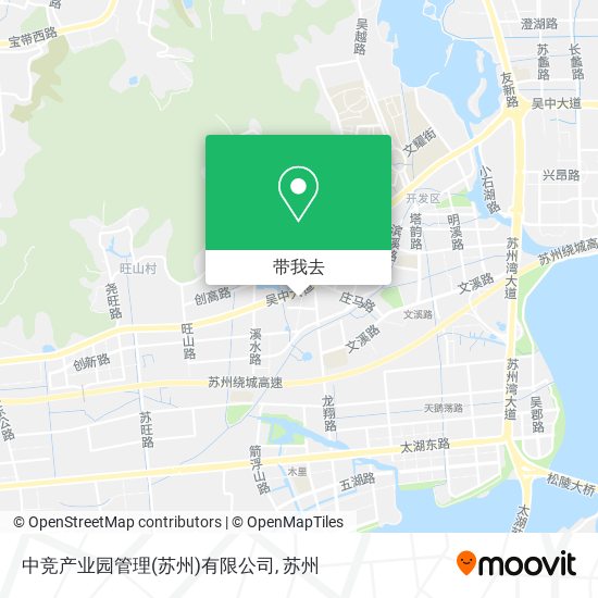 中竞产业园管理(苏州)有限公司地图