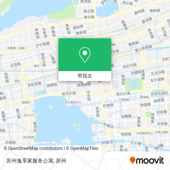 苏州逸享家服务公寓地图