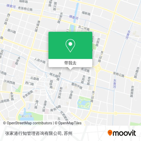 张家港行知管理咨询有限公司地图