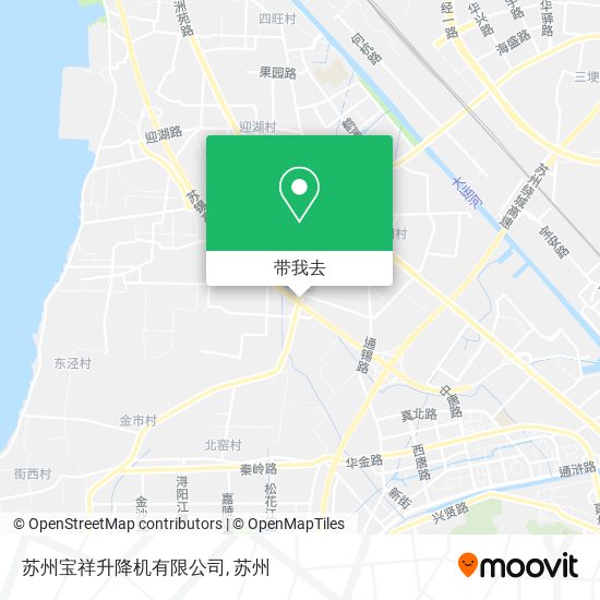 苏州宝祥升降机有限公司地图