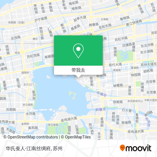 华氏蚕人-江南丝绸府地图