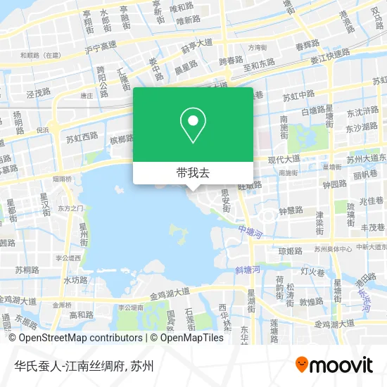 华氏蚕人-江南丝绸府地图