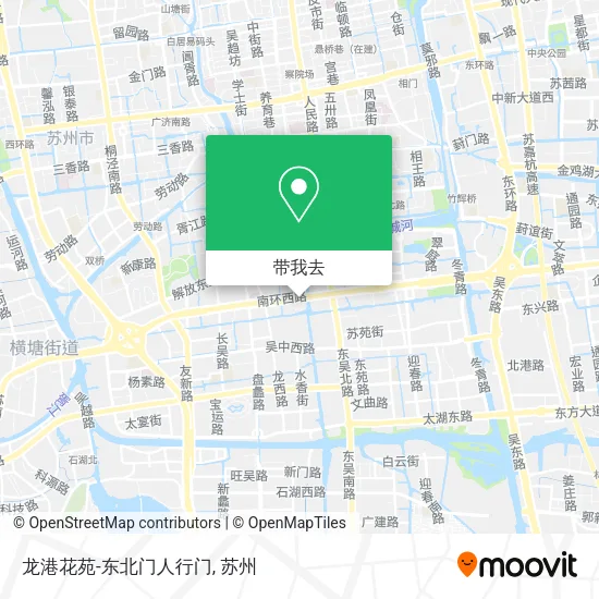 龙港花苑-东北门人行门地图
