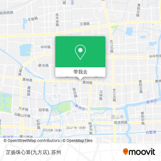 芷扬珠心算(九方店)地图