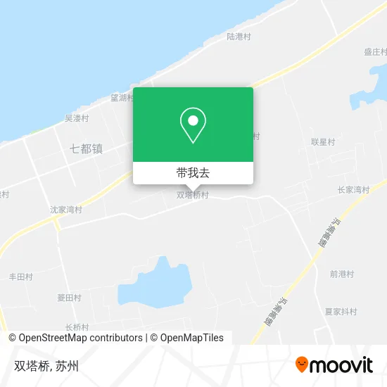 双塔桥地图
