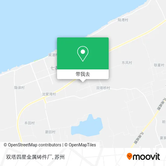 双塔四星金属铸件厂地图