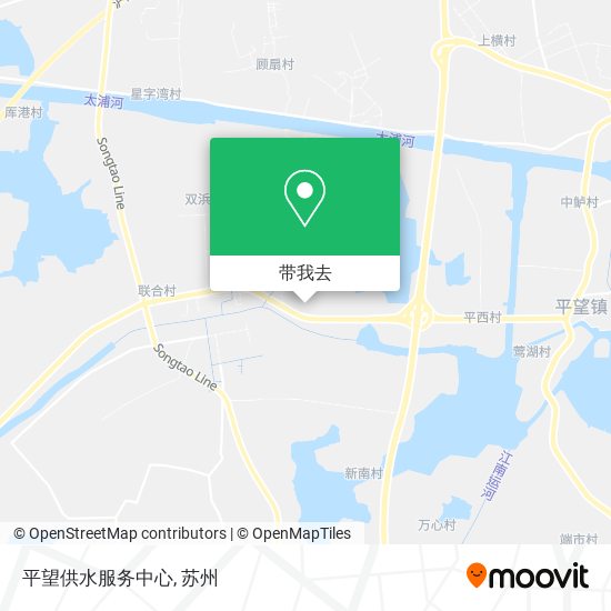 平望供水服务中心地图