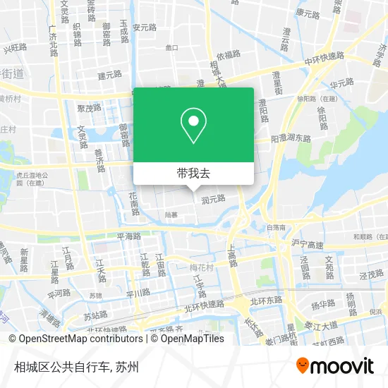 相城区公共自行车地图