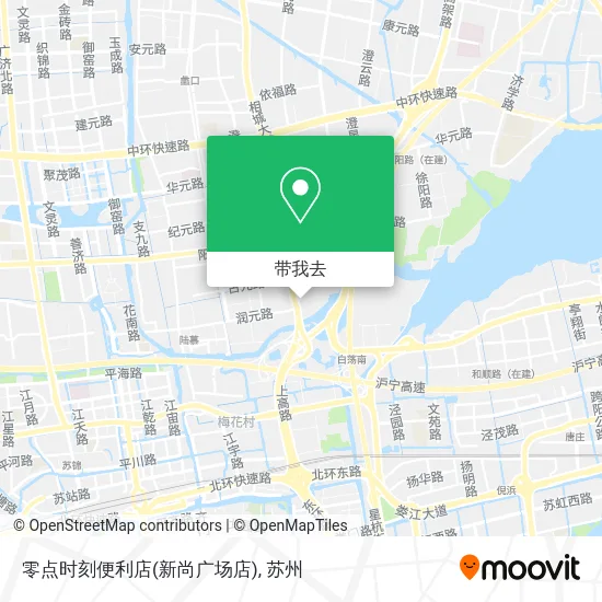 零点时刻便利店(新尚广场店)地图
