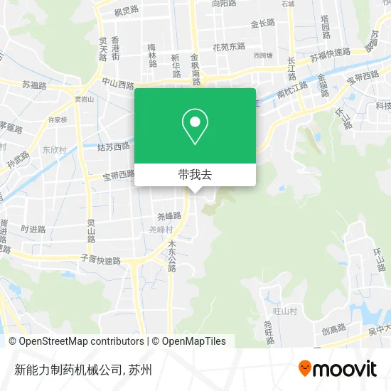 新能力制药机械公司地图
