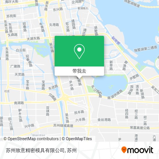 苏州致意精密模具有限公司地图