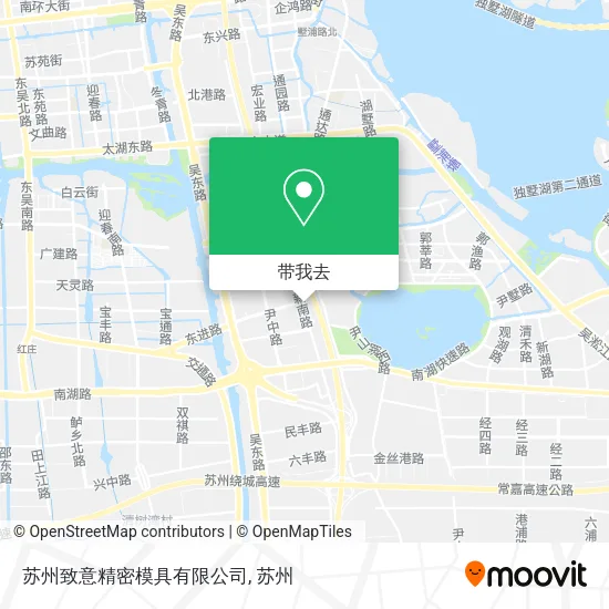 苏州致意精密模具有限公司地图