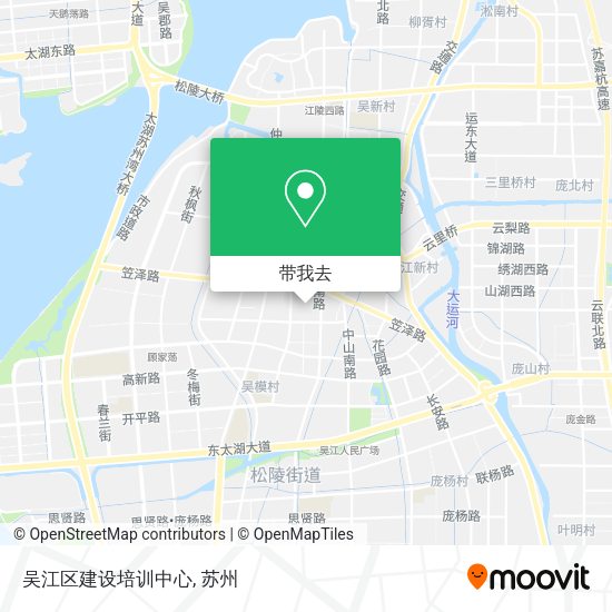 吴江区建设培训中心地图