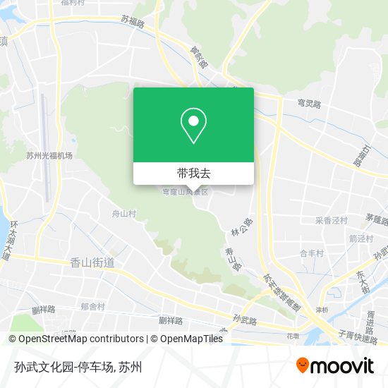 孙武文化园-停车场地图