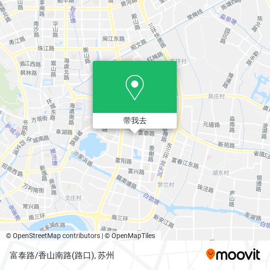 富泰路/香山南路(路口)地图