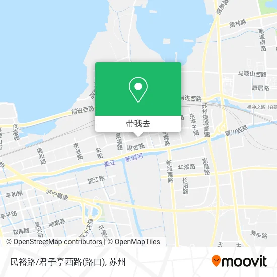 民裕路/君子亭西路(路口)地图