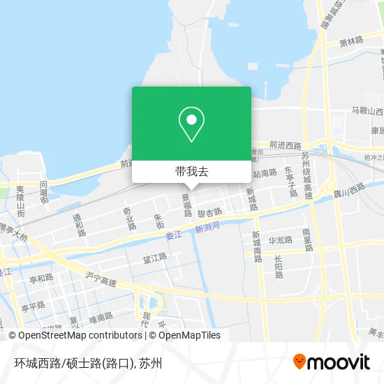 环城西路/硕士路(路口)地图
