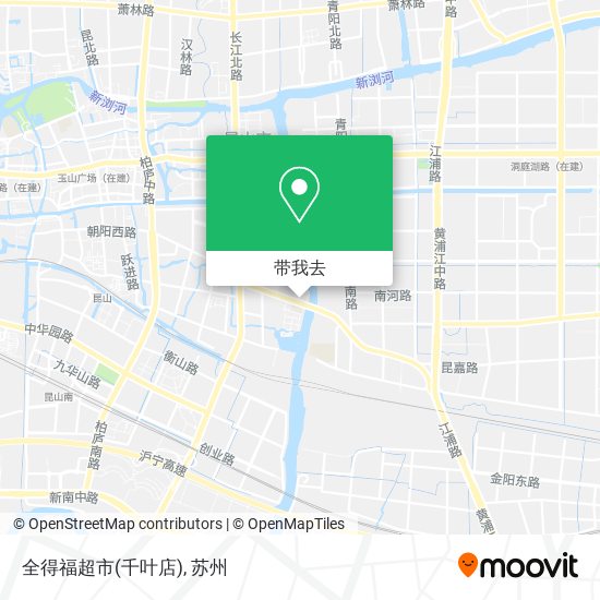 全得福超市(千叶店)地图