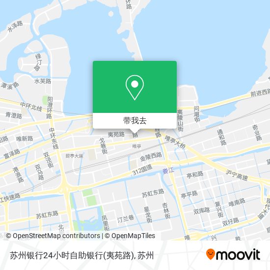 苏州银行24小时自助银行(夷苑路)地图