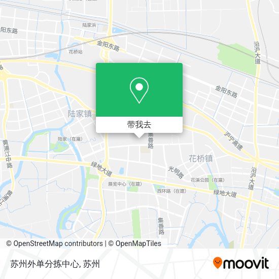 苏州外单分拣中心地图