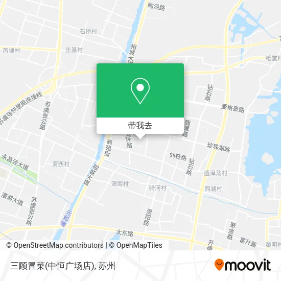 三顾冒菜(中恒广场店)地图