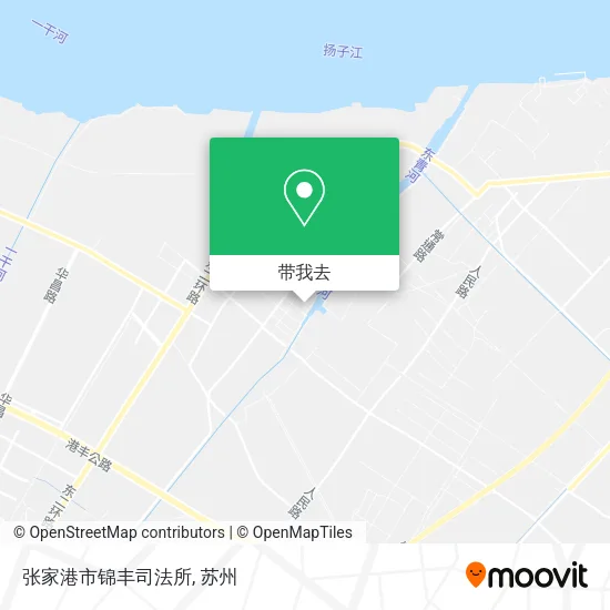 张家港市锦丰司法所地图