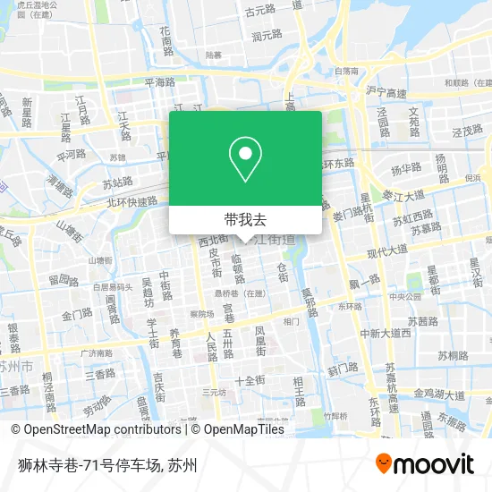 狮林寺巷-71号停车场地图
