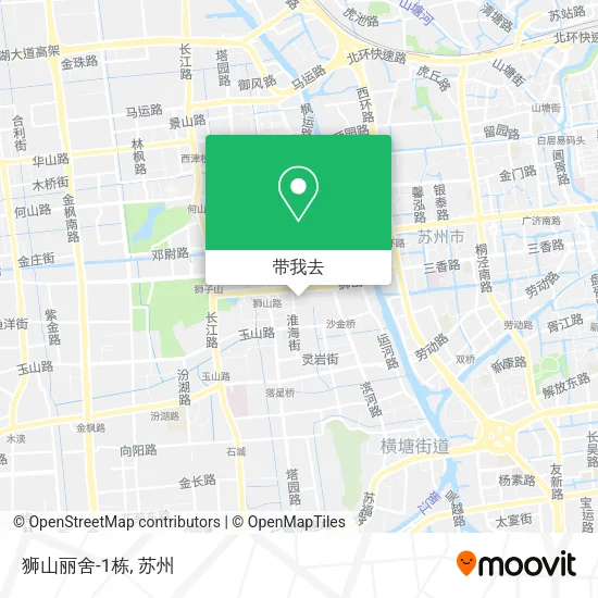 狮山丽舍-1栋地图