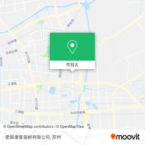 爱新康复器材有限公司地图