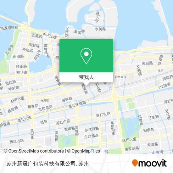 苏州新晟广包装科技有限公司地图
