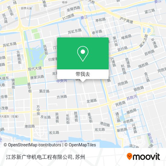 江苏新广华机电工程有限公司地图