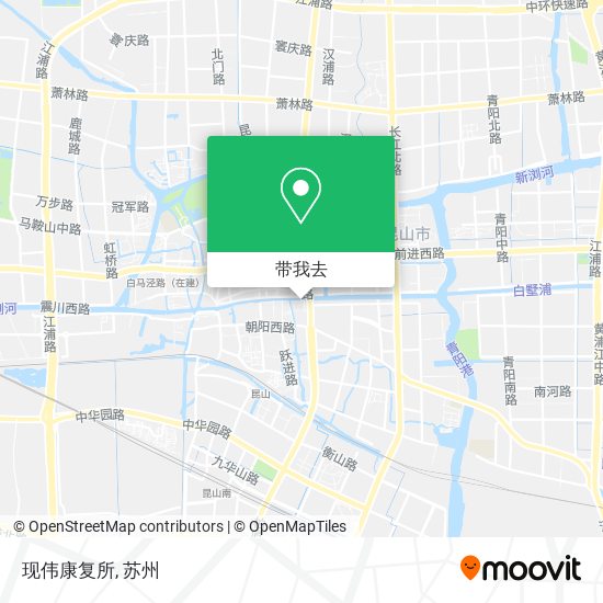 现伟康复所地图