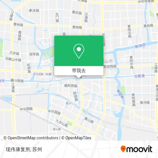 现伟康复所地图