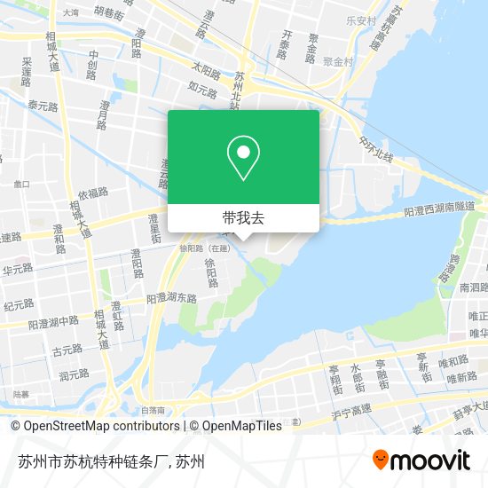 苏州市苏杭特种链条厂地图