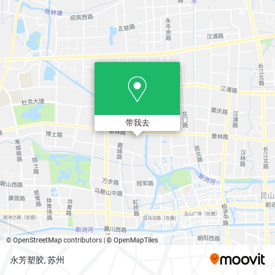 永芳塑胶地图