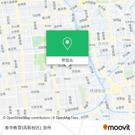 春华教育(高新校区)地图