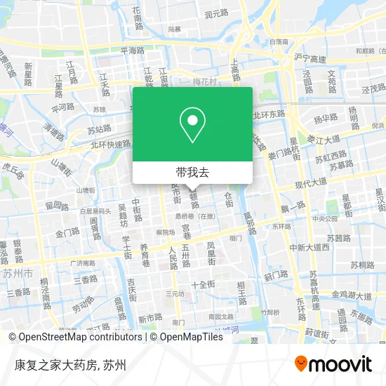 康复之家大药房地图