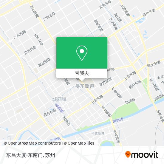 东昌大厦-东南门地图