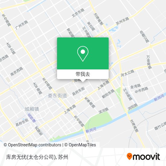 库房无忧(太仓分公司)地图
