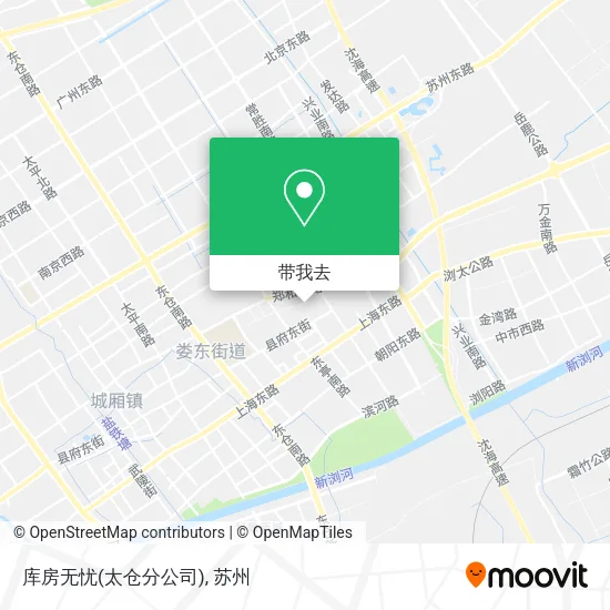 库房无忧(太仓分公司)地图