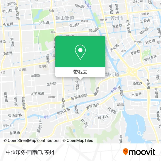 中位印务-西南门地图