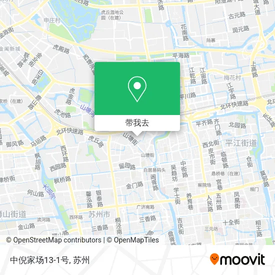 中倪家场13-1号地图