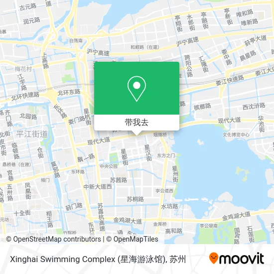 Xinghai Swimming Complex (星海游泳馆)地图
